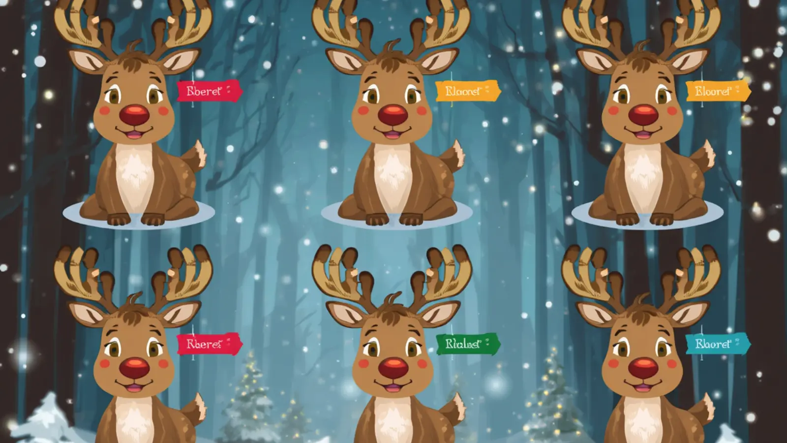 12 reindeer names